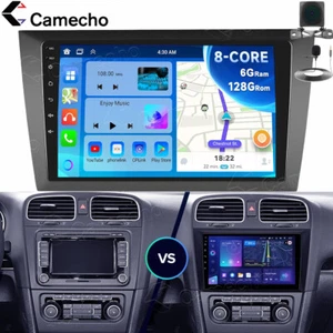 Radio de coche 6+128 GB para VW Golf VI 2008-2012 Carplay Android GPS NAVI BT + cámara - Imagen 1 de 24