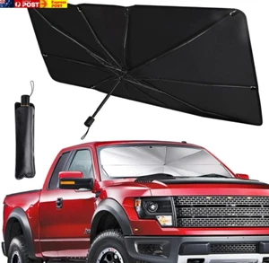 Car Windshield Sunshade Umbrella- Foldable Car Windshield Sun Shade Cover, UV P - Picture 1 of 7