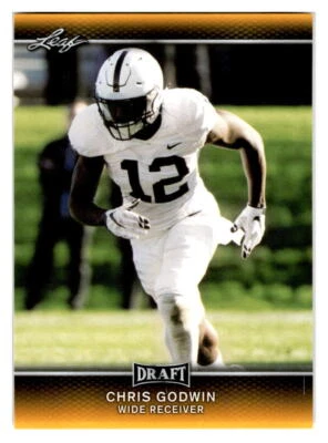 2017 Leaf Draft #11 Chris Godwin Gold - Image 1 of 2