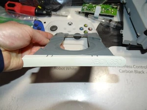 Microsoft Xbox 360 PHAT ^White^ Bezel Disk Drive Gray Tray 781120469-A ONLY-READ - Picture 1 of 10