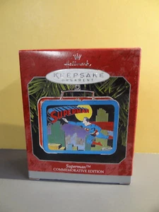 RARO 1998 SELLO RECUERDO ORNAMENTO - LONCHERA SUPERMAN - Imagen 1 de 2