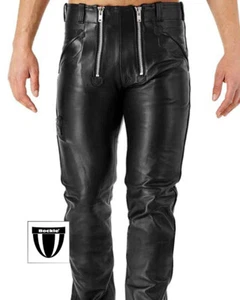 Bockle® Zimmermann Herren Lederhose Zunft Handwerker Workers Leder Hose Outdoor - Picture 1 of 2