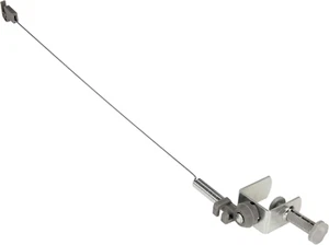 Household Essentials Flexible Iron Cord Minder, 18" High, Silver - Picture 1 of 12