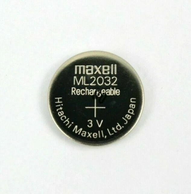 Maxell ML2032 3V Lithium Rechargable Coin Cell