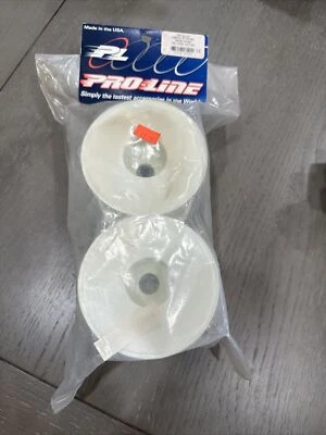 Pro-line Velocity 40 series white wheels 23mm HD hex 2678-04 - Image 1 of 4