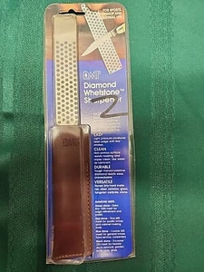 DMT Diamond Whetstone Blue Stone Coarse 325 Sharpener W/Leather Sheath - Picture 1 of 2