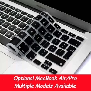 Silikonowa ochrona klawiatury Skin Multi-Mode do Apple MacBook - Zdjęcie 1 z 10