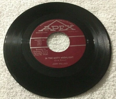 Jerry Wallace – In The Misty Moonlight  - 45 RPM Record 76919 - Image 1 of 3