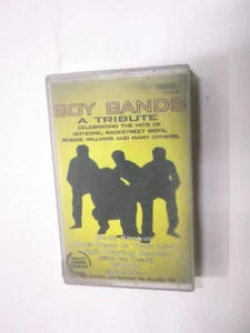 BOY BANDS BOYZONE BACKSTREET BOYS ROBBIE WILLIAMS   RARE CASSETTE TAPE INDIA - Picture 1 of 4