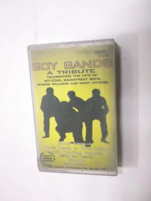 BOY BANDS BOYZONE BACKSTREET BOYS ROBBIE WILLIAMS   RARE CASSETTE TAPE INDIA - Image 1 of 4