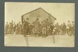 Atlanta GEORGIA RP 1918 FORT MCPHERSON Prisoners of War WW1 GERMAN SPIES Germans - Picture 1 of 3