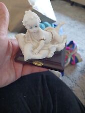 Cherished Love ~ 1989 Franklin Mint figurine ~ Rabbit Bunnies ~ Poul Ipsen