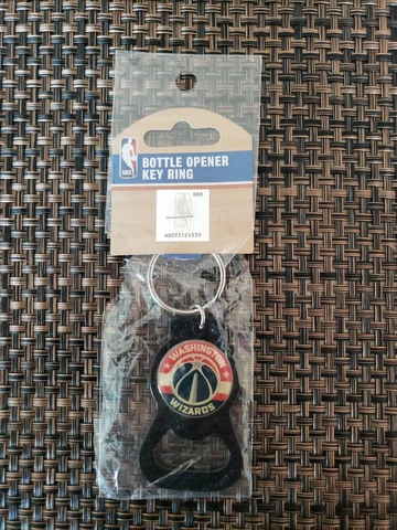 Washington Wizards NBA Bottle Opener Keychain Key Ring New Cover