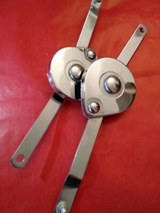 COPPIA BRACCI CROMATI ALZA PORTELLONE - AHH7900/1 - MGB GT  - Foto 1 di 1