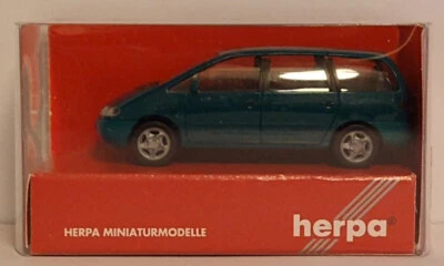 Herpa H0 (1:87) Modellauto VW Volkswagen Sharan grün -OVP- unbenutzt - Bild 1 von 4