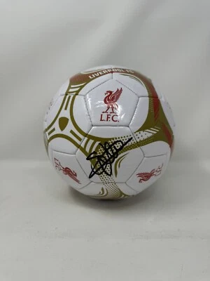 SAMI HYYPIA SIGNED AUTOGRAPH LIVERPOOL F.C. BALL FUTBOL SOCCER FULL SIZE PSA COA - Image 1 of 4