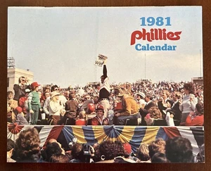 Calendario Campeón del Mundo 1981 Filis de Filadelfia Carlton Rose Schmidt Trillo - Imagen 1 de 16