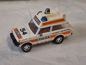 K-66 Matchbox Superkings K-64 Range Rover blanco/naranja "Policía" - Imagen 1 de 5
