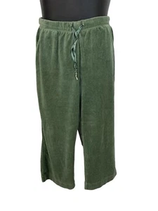 Everlast Damen Gr. XL grün Velour lange Hose Taschen Y2K E354 - Bild 1 von 12