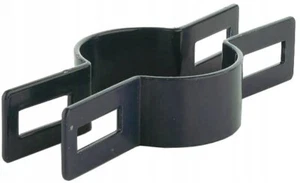 Collier central rond FI48mm anthracite - pince de connexion pour poteaux - Foto 1 di 7