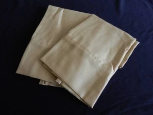 Ralph Lauren LATTE Pillowcases Set Of 2 New - Picture 1 of 2