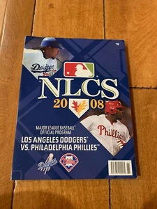 2008 NLCS Program - Philadelphia Phillies vs. LA Dodgers CHAMPIONSHIP SERIES - Picture 1 of 2
