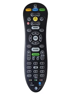 AT&T U-Verse S30 Universal Remote Control Blue Back Light (S30-S1B) - Image 1 of 2