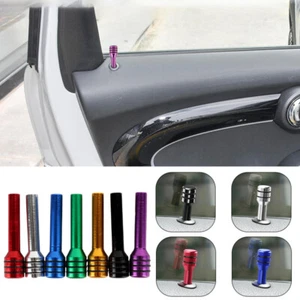 2/4PCS Car Door Lock Knobs Auto Car Security Door Lock Knob Pull Pins Universal - Imagen 1 de 23