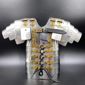 Roman Lorica Segmentata Suit of Armour Soldier Military Body Armor Small SHOWPIE - Picture 1 of 13
