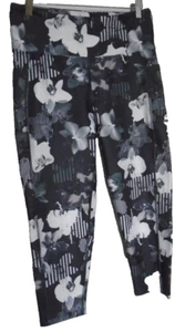 Bally Total Fitness High Rise Leggings Size XL Floral Print - Picture 1 of 9