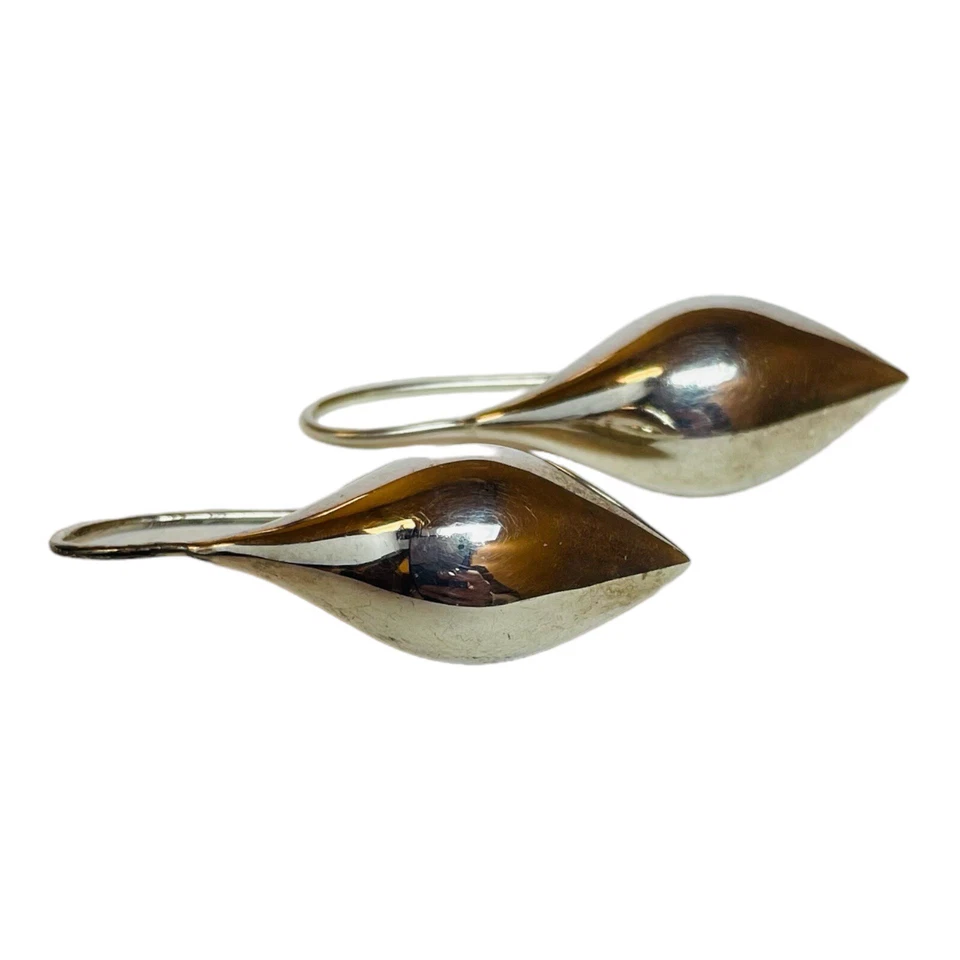 Серьги-крючки Michael Dawkins из стерлингового серебра 925 пробы - Изображение 1 из 4