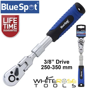 BlueSpot Ratsche Griff Steckschlüssel Teleskop Flexi Kopf 3/8" 250-350 mm Antrieb - Bild 1 von 3