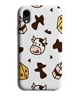 Cow Print Phone Case Cover Cows Dairy Milk Cheese Skin Spots F202