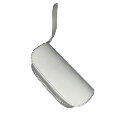 Oakley Sunglass Case White Zip Around Case with Wrist Strap and Soft Case EUC - Изображение 1 из 4