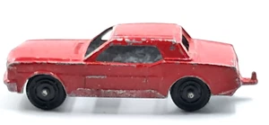 Tootsie Toy 1964 1/2 Mustang Red 2.5" Inches Chicago USA 1/64 Scale *READ* - Picture 1 of 7