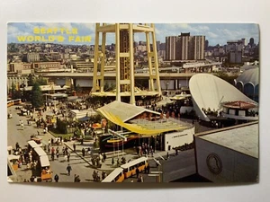 Postal de colección Seattle Washington Feria Mundial 1962 por Mike Roberts sin publicar - Imagen 1 de 9