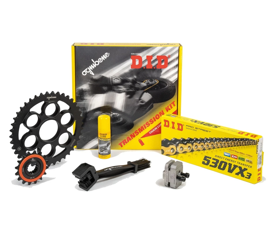 KIT TRASMISSIONE DID CATENA CORONA E PIGNONE BMW F 750 GS DAL 2018 AL 2022 - Immagine 1 di 1