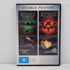 Batman Forever and Batman & Robin DVD Movie George Clooney Val Kilmer Reg 4 DC