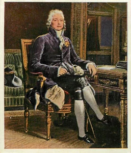1934 ECKSTEIN No. 5 Die Großen der Weltgeschichte #111 Herzog von Talleyrand - Picture 1 of 2