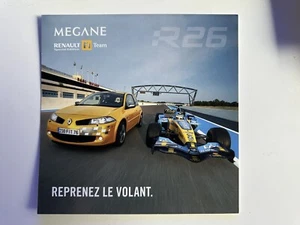 Carte postale Postcard RENAULT FORMULE 1 R26 MÉGANE RS - Foto 1 di 1