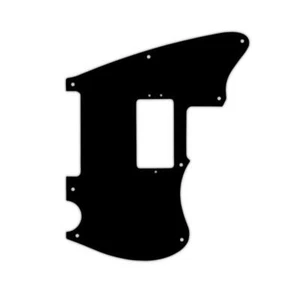 USA PICKGUARD für FENDER® AMERICAN PROFESSIONAL OFFSET TELECASTER® BLACK 3PlyBWB - Bild 1 von 1