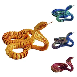 1PC 3D Snake Stress Toy 3D Animals Snake Toys Desk Decor Stress Relief Toy - Picture 1 of 14