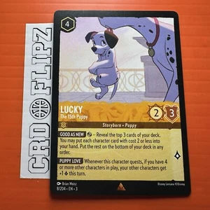 Lucky - Il 15° Cucciolo - 8/204 - Raro Lorcana nelle Terre degli Inchiostri M/NM - Foto 1 di 1