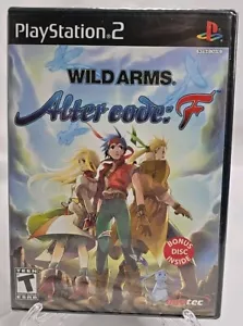 Wild Arms: Alter Code F (PlayStation 2 PS2) NEW SEALED Y-FOLD, RARE! - Picture 1 of 6