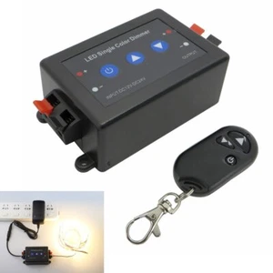 LED Funk-Dimmer 12V 4A mit Fernbedienung LED Dimmer Stufenlos Funk Dimmabre DE - Bild 1 von 6