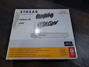 🛜Netgear Wireless-G Wifi Router WGR614 v9 54 Mbps 2.4GHz 4 ports - Picture 1 of 5