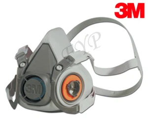 3M™ Halbmaskenkörper 6000 M/L Halbmaske Atemschutzmaske Atemschutz Maske Deckel - Bild 1 von 5