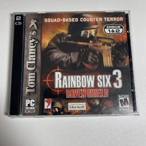 Tom Clancy's Rainbow Six 3: Raven Shield 2 dischi (PC, 2003) custodia gioiello - Foto 1 di 9