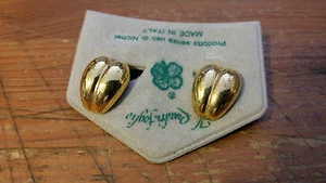 ORECCHINI VINTAGE DORATI * (GIO-6) - Foto 1 di 1