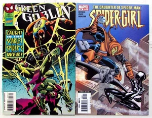 Mixed Lot of 2 #Green Goblin 3, Spider-Girl 99 2006 Marvel Scarlet Spider Comics - Picture 1 of 1